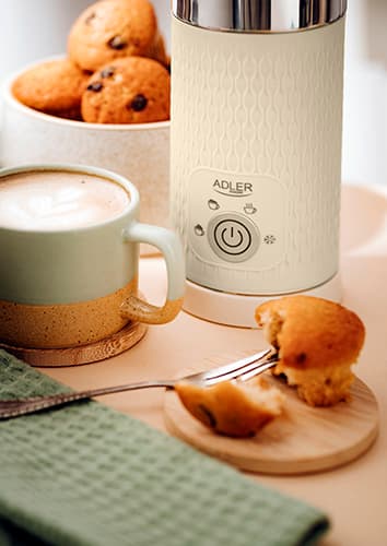 AD 4495 mælkeskummer - opskumning og opvarmning (latte og cappuccino)