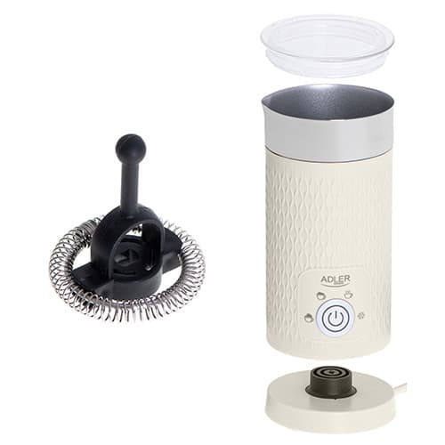 AD 4495 mælkeskummer - opskumning og opvarmning (latte og cappuccino)