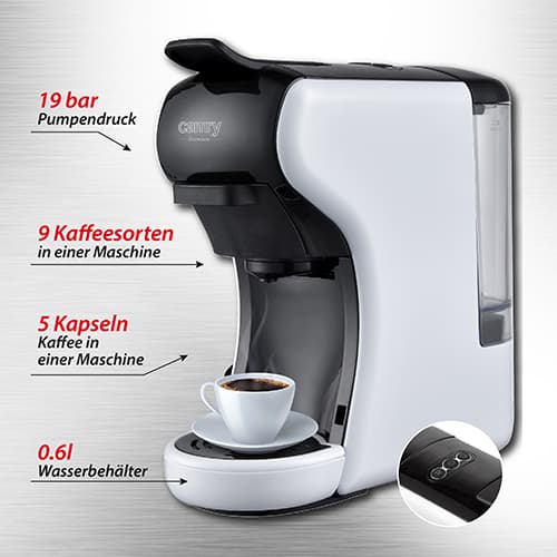 CR 4414 Multi-kapsel espressomaskin