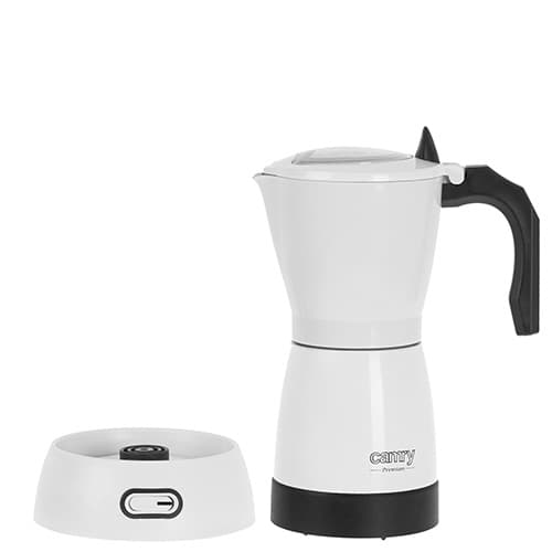 CR 4415 hvid Elektrisk kaffemaskine Moka
