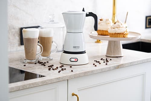 CR 4415 hvid Elektrisk kaffemaskine Moka