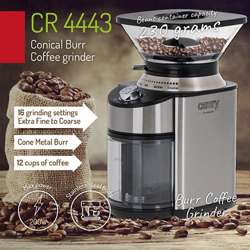 CR 4443 Konisk grat kaffekværn