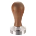 Miniatyrbild 3 av 5: Tamper Coffee Tamper Stål Trä Solid Slitstark ORION 50 mm
