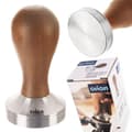 Miniatyrbild 1 av 5: Tamper Coffee Tamper Stål Trä Solid Slitstark ORION 50 mm