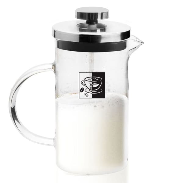 Tekannakanna, glaskanna med kolv, för kaffe, te, örter, 0,6 l