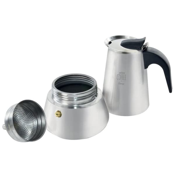 ORION teräksinen kahvinkeitin, 0,45 l kahvinkeitin