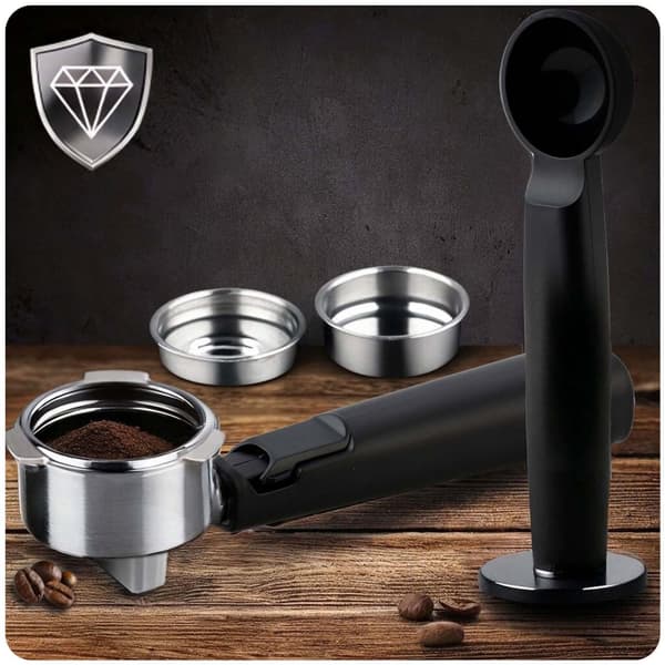 Kaffemaskine stempel 20 bar Berdsen BD-771 sort