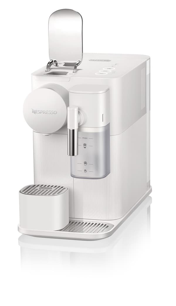 De'Longhi Lattissima One Nespresso Pod kaffemaskin - Vit