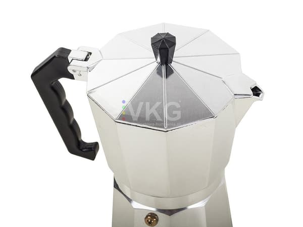 Kaffemaskine kaffemaskine 12 kaffer 600ml aluminium