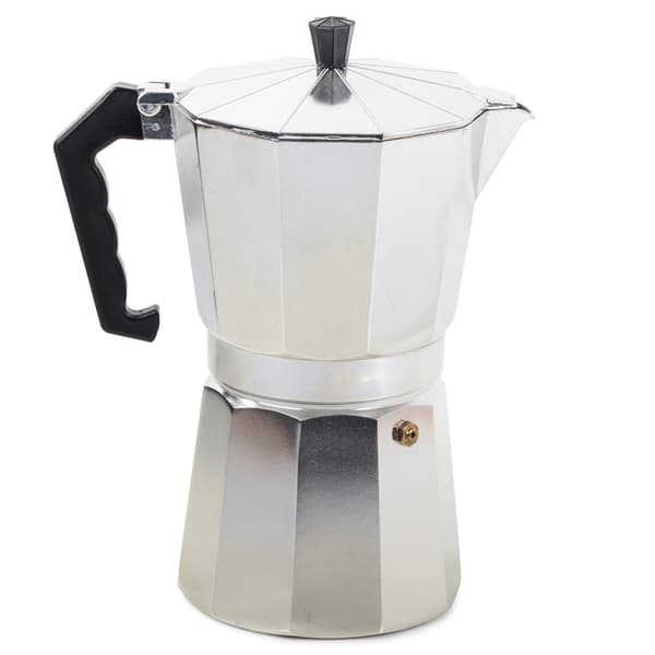 Kaffemaskine kaffemaskine 12 kaffer 600ml aluminium