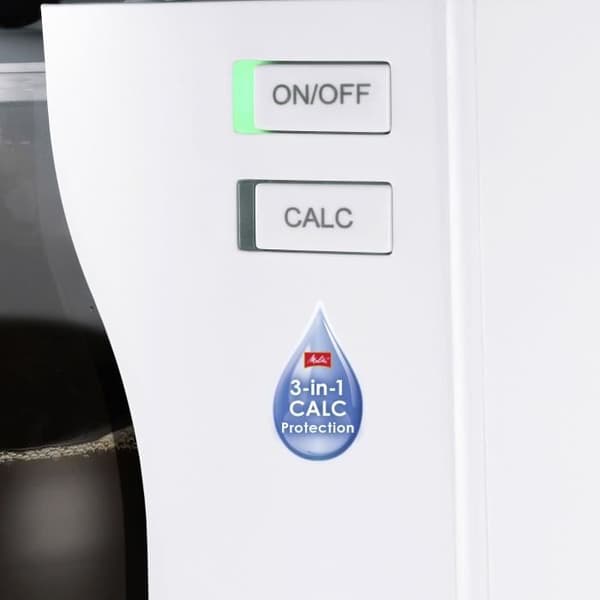 Filterkaffemaskine - MELITTA - Look V Perfection - AromaSelector - 3-i-1 kalkbeskyttelse - 10 kopper