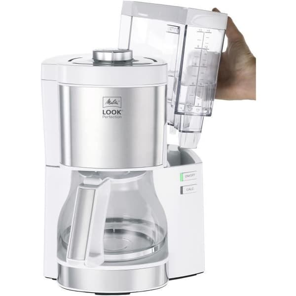 Filterkaffemaskine - MELITTA - Look V Perfection - AromaSelector - 3-i-1 kalkbeskyttelse - 10 kopper