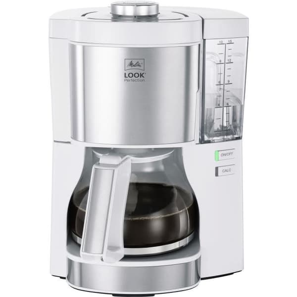 Filterkaffemaskine - MELITTA - Look V Perfection - AromaSelector - 3-i-1 kalkbeskyttelse - 10 kopper