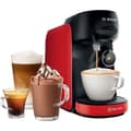 Miniatyrbillede 1 af 6: Kaffemaskine + 3 T-diskpakker - BOSCH - TASSIMO FINESSE TAS163E - 1400 W - 0,7 L - Multidrikke - IntensityBoost - Sort