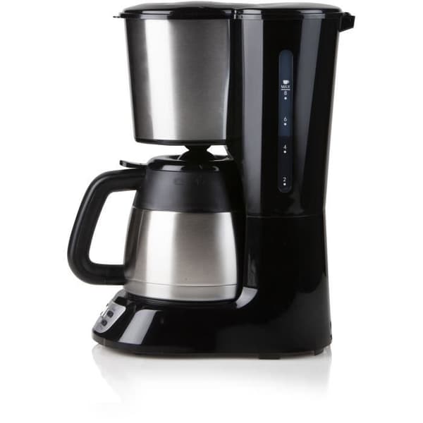 Filterkaffebryggare - DOMO - DO709K - 1000 W - 1 L - 8 koppar - LCD-skärm - 24 timmars timer - Rostfritt stål