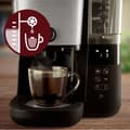 Miniatyrbild 5 av 6: Filterkaffebryggare med integrerad kvarn - PHILIPS - HD7888/01 - Upp till 10 koppar - 1,25 L - Svart/Silver