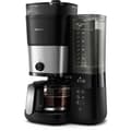Miniatyrbild 2 av 6: Filterkaffebryggare med integrerad kvarn - PHILIPS - HD7888/01 - Upp till 10 koppar - 1,25 L - Svart/Silver