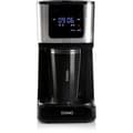 Miniatyrbild 4 av 6: Filterkaffebryggare - DOMO - DO733K - 900 W - 4 till 10 koppar - LCD-skärm - 3 intensitetsnivåer - Svart