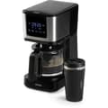 Miniatyrbild 6 av 6: Filterkaffebryggare - DOMO - DO733K - 900 W - 4 till 10 koppar - LCD-skärm - 3 intensitetsnivåer - Svart