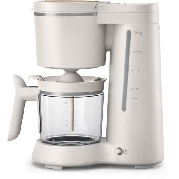Filterkaffebryggare - PHILIPS - HD5120/00 - 1,2 L - Mattvit - Miljövänlig