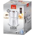 Pikkukuva 3 / 5: MELITTA Look IV Therm Selection 1011-11 -suodatinkahvinkeitin, valkoinen/harjattu teräs - 12 kuppia - AromaSelector - 1000 W
