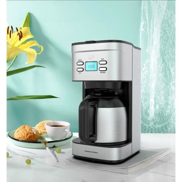 CONTINENTAL EDISON CF12TIXTH Filterkaffemaskine - 1,2 liter - kande - isotermisk