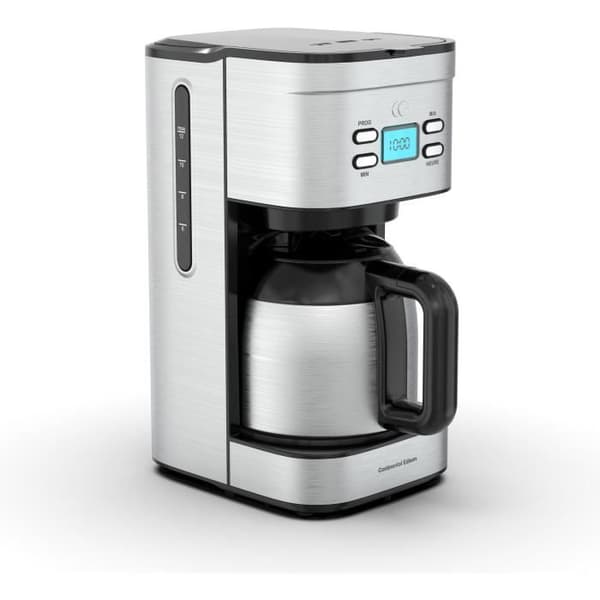 CONTINENTAL EDISON CF12TIXTH Filterkaffemaskine - 1,2 liter - kande - isotermisk