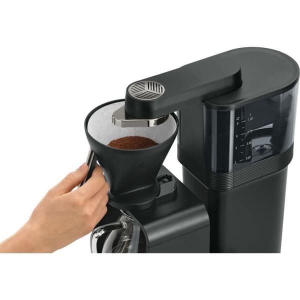 Suodatinkahvinkeitin - MELITTA - Epour 1024-11 - 1515 W - 2/8 kuppia - Musta/Kromi