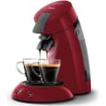 Miniatyrbild 1 av 2: Philips HD6553/81 SENSEO ORIGINAL kaffemaskin med pads. Aroma Booster. Crema Pus. 1 eller 2 koppar. Röd