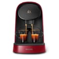Miniatyrbillede 2 af 4: PHILIPS L'Or Barista LM8012/51 dobbelt espressomaskine med kapsler - Rød + 9 kapsler