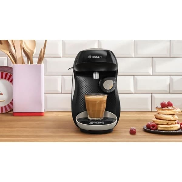 Kahvinkeitin - BOSCH - TAS109E - Tassimo Happy - 1400 W - 0,7 L - Musta / Kermanvärinen