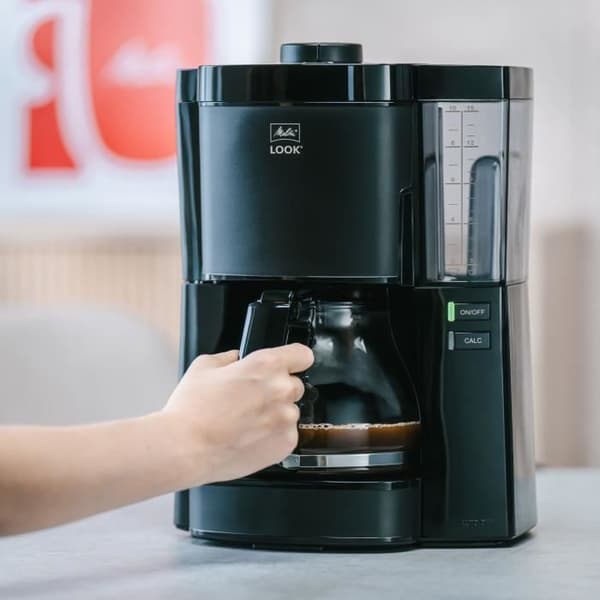 Kaffemaskine - MELITTA - Look V Glass 1025-02 - 1080 W - 1,25 L - Sort