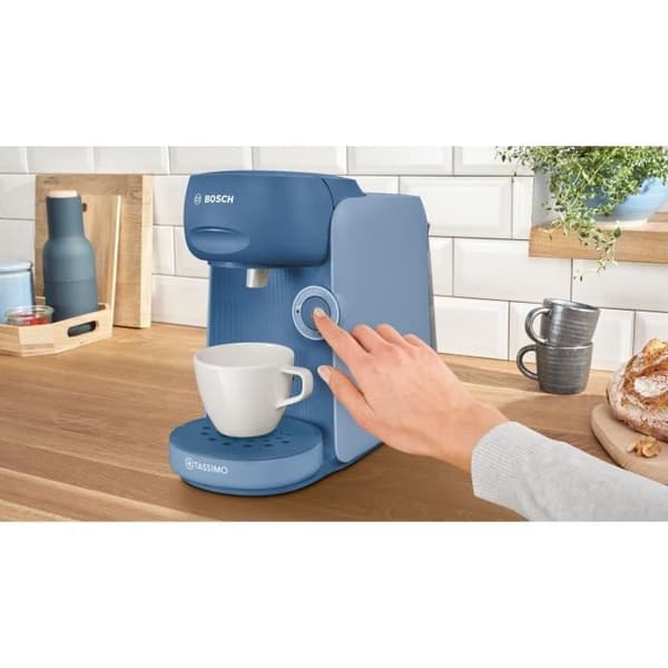 BOSCH kaffemaskin för flera drycker - TASSIMO T16 Finesse - Blå