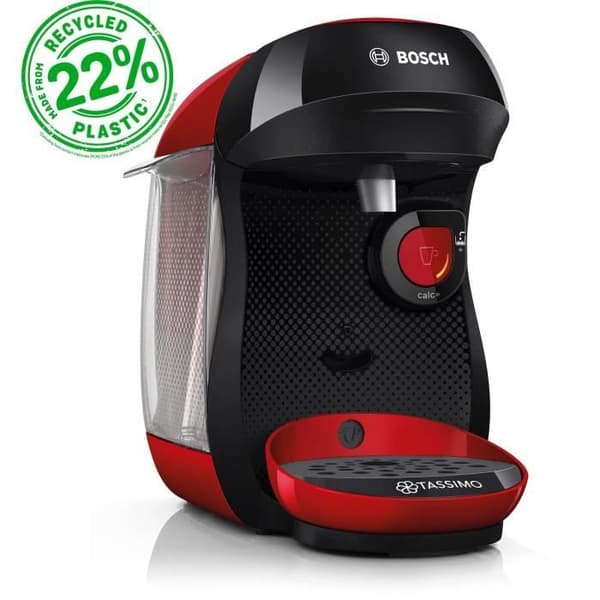 Monijuomakahvinkeitin - BOSCH - TASSIMO - T10 Happy red - 1400 W