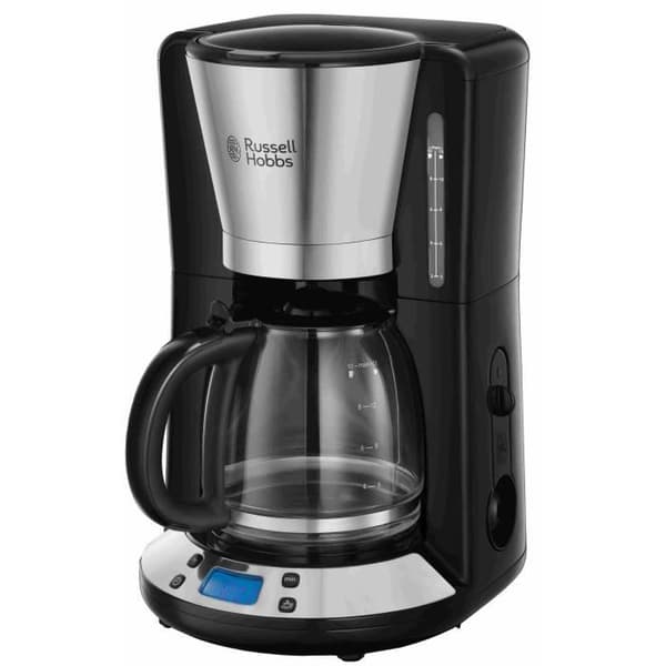 RUSSELL HOBBS 24030-56 - Victory programmerbar kaffemaskine - 1100 W - Klar stål