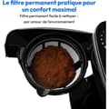 Miniatyrbild 3 av 6: Digital isolerad filterkaffebryggare med kvarn - MEDION - 1000W - 1,0L - Silver