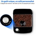 Miniatyrbild 4 av 6: Digital isolerad filterkaffebryggare med kvarn - MEDION - 1000W - 1,0L - Silver