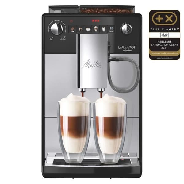 Automatisk kaffemaskine - MELITTA - Latticia OT F300-101 - Sølv