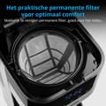 Miniatyrbillede 3 af 6: Programmerbar filterkaffemaskine med kande - MEDION - MD 18458 - isotermisk - 900W - 1,2 L