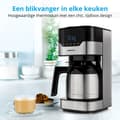 Miniatyrbillede 2 af 6: Programmerbar filterkaffemaskine med kande - MEDION - MD 18458 - isotermisk - 900W - 1,2 L
