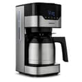 Miniatyrbillede 1 af 6: Programmerbar filterkaffemaskine med kande - MEDION - MD 18458 - isotermisk - 900W - 1,2 L