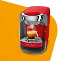 Miniatyrbild 6 av 6: Bosch Tassimo Suny TAS32 Kaffemaskin för flera drycker - Vallmo Röd