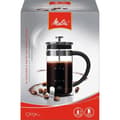 Miniatyrbillede 2 af 2: MELITTA Premium French Press-kaffemaskine i glas og rustfrit stål, 8 kopper