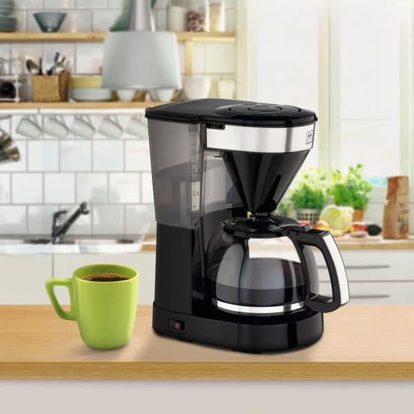 MELITTA Easy Top II 1023-04 -suodatinkahvinkeitin - 1050 W - musta - 10 kuppia