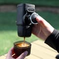 Miniatyrbillede 2 af 6: Bærbar håndpresset kaffemaskine til udendørs lille espressomaskine