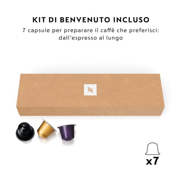 Krups Nespresso XN1005K kaffemaskine Halvautomatisk Espressomaskine 0,7 L