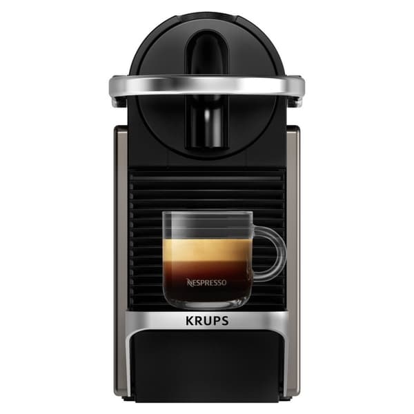 Krups Nespresso Pixie -kahvinkeitin (XN306T) titaani