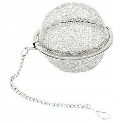 Te-infuser i rustfrit stål med kæde 4,5 cm