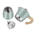 Miniatyrbillede 3 af 8: Lollanda Moka Pot / Coffee Pot – Klassisk Aluminium Kaffemaskine, Perfekt til komfur og camping, nem at bruge