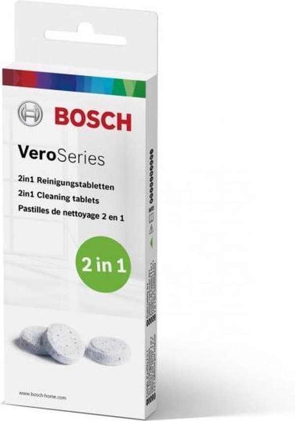 Bosch TCZ8001A kaffebryggare, del/tillbehör, rengöringstablett